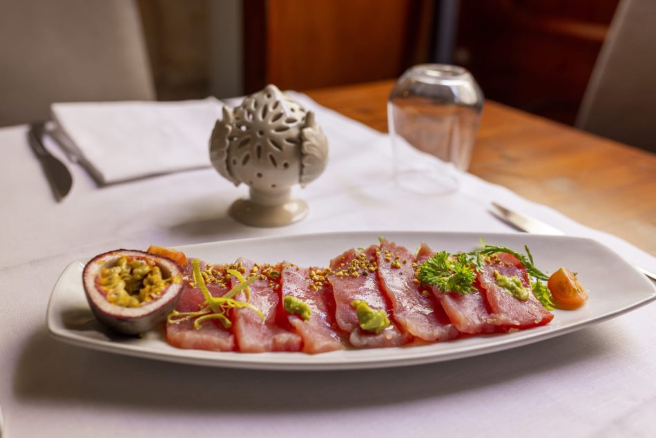 The freshness of the sea, allowed to shine in all its purity and carefully selected each day for our dishes.