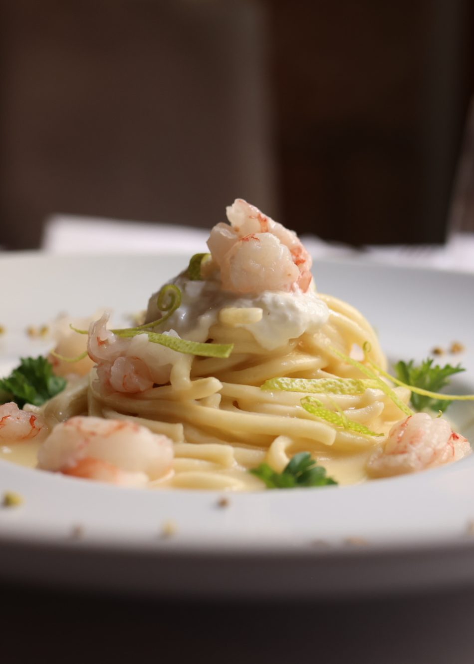 Handmade pasta, intense flavours and recipes inspired by our local area.